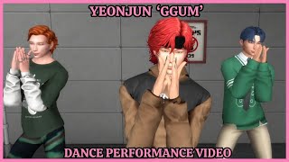 YEONJUN ‘GGUM’  The Sims 4  Dance Performance Video [upl. by Roderich]