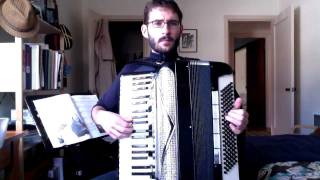 Schneewalzer Snow Waltz  accordion [upl. by Frants]