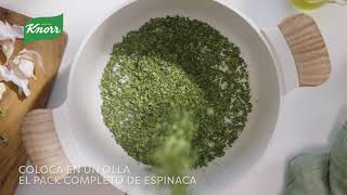 Tarta de espinaca en 3 min  VEGETALES DESHIDRATADOS KNORR [upl. by Graves434]