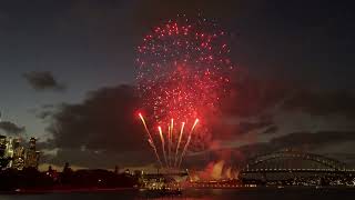 Sydney Harbour Fireworks  September 30 2024 [upl. by Mcnutt]