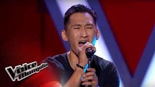 SainbilegB  quotDakotaquot  Blind Audition  The Voice of Mongolia 2018 [upl. by Otilrac]