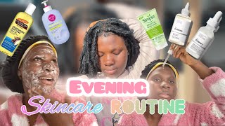 Simple Evening Skincare Routine  10 things life has taught Me   Skin Goals 101 [upl. by Atsiuqal923]