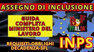 ASSEGNO DI INCLUSIONE 🌟 GUIDA COMPLETA ADI 2024🌟 [upl. by Silda86]