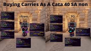 Buying Carries As A Cata 41  Hypixel Syblock [upl. by Aramit452]