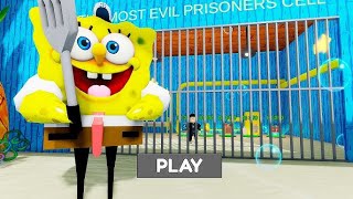 LIVE Sponge Bob Barrys Prison Run OBBY  XpertVali Walkthrough shorts [upl. by Dnama]