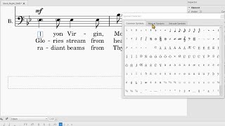 MuseScore  Lyrics  How to Enter Special Characters and Symbols [upl. by Zuleika]