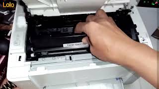 REPLACE IMAGING DRUM HP LASERJET M102A [upl. by Geno]