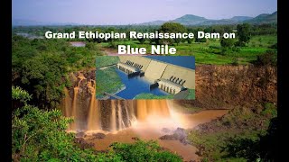 Blue Nile Flowing to Grand Ethiopian Renaissance Dam [upl. by Nohsav403]