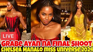 Live Miss Universe 2024 Chelsea Manalo Finalw shoot Wow [upl. by Adhern]