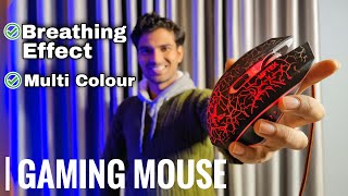 Mftek Mouse review Amazing Look Multicolor 2000 DPI Budget Gaming Mouse  MIX SOLID MEIDA [upl. by Ennazus513]