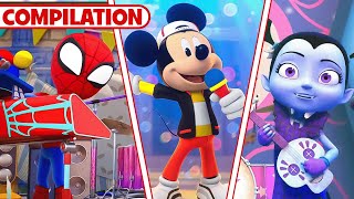 Disney Junior Songs Compilation 🎶  Dance with Mickey Mouse Minnie Mouse amp MORE  disneyjr [upl. by Mclyman]