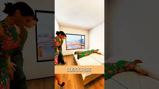 I gave a free luxury bedroom to this guy because he ran out of money ai animation shorts [upl. by Denice]