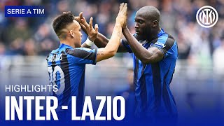 INTER 31 LAZIO  HIGHLIGHTS  SERIE A 2223 ⚫🔵🇬🇧 [upl. by Altman699]