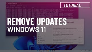 Windows 11 Uninstall updates manually 2024 [upl. by Eecyac]