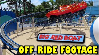 Big Red Boat at Dreamworld OffRide Footage No Copyright [upl. by Solrak]