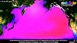 Fukushima pacific ocean cesium 10year projection 5282013  Organic Slant [upl. by Zuckerman]