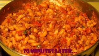 Beef Macaroni  Easy One Pot Recipe [upl. by Otsenre400]