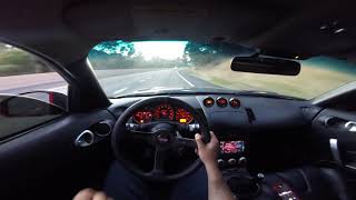 Nissan 350z  POV DRIVE Loud Exhaust [upl. by Frayda]