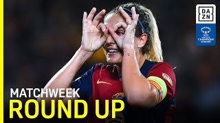 Barcelona at it again  UEFA Womens Champions League Matchday 2 Round Up [upl. by Kelley69]