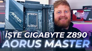 9500 MTs Bellek Desteği GIGABYTE Z890 AORUS MASTER İncelemesi [upl. by Tereve]