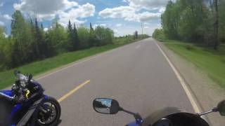 ZX6R vs R6 [upl. by Vyky388]