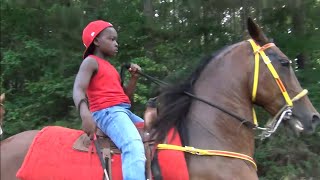 quotBIGquot Front Action Ryders Annual Walking Horse Trail Ride in Ogden Arkansas [upl. by Takeshi212]