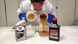 Valvoline Advanced Full Synthetic vs AMSOIL 5W30 Cold Flow Challenge [upl. by Lothaire]