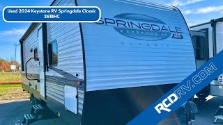 Used 2024 Keystone RV Springdale Classic 261BHC  Delaware [upl. by Schechinger922]