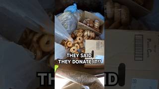 They say they donate all of this bread bread food donate dumpsterdiving [upl. by Orelia846]