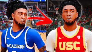 How To Get High SchoolCollege Hoops On NBA 2K24 [upl. by Calica117]