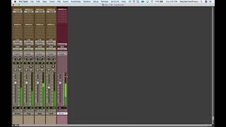 Pro Tools  Adding a Master Fader amp Balancing Track Volumes [upl. by Aleahcim]