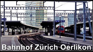 Zugsichtungen beim Bahnhof Zürich Oerlikon  Stadt Zürich  Schweiz 2024 [upl. by Aylad501]