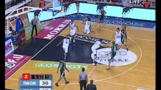 PAOKPANATHINAIKOS 7482 PANATHINAIKOS HIGHLIGHTS [upl. by Alemak352]