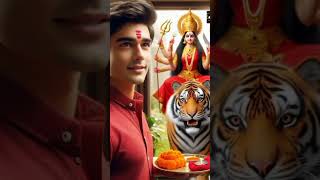 Leke Puja ki thali jot man mein jaga Lishorts youtubeshorts trending navratrispecial matarani [upl. by Aidole]