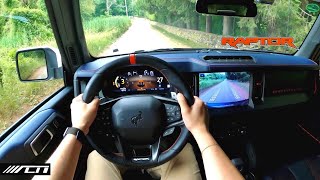 2024 Ford Bronco Raptor POV Drive  Fast On and Off Road [upl. by Anyrb]