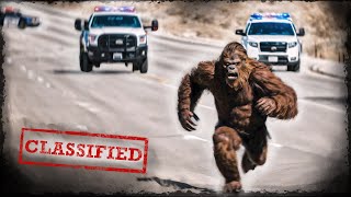 WARNING SASQUATCH CAUGHT CROSSING MEXICAN BORDER  bigfoot 2024 [upl. by Cerelly]