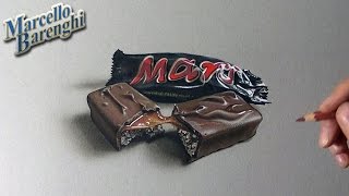 Mars chocolate bar  yummy drawing [upl. by Alphard]