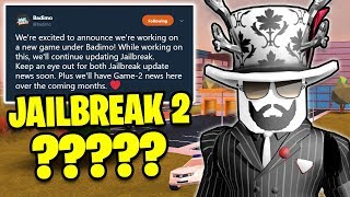 NEW BADIMO Game COMING JAILBREAK 2  Asimo3089 amp Badcc  🔴 Roblox Jailbreak LIVE [upl. by Etneciv744]