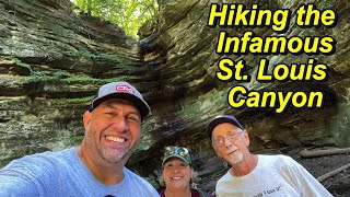 Hiking at Starved Rock State Park [upl. by Hanshaw]