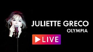 🎶 Juliette Gréco Live concert 1970  Medley [upl. by Ricardama]