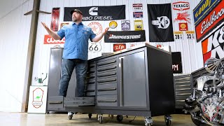 NEW 12 Drawer Heavy Duty Garage Workbench with Swappable Drawers [upl. by Ecitsuj]