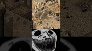 Trolling Saladin strongholdcrusader strongholdcrusadergameplay stronghold gaming [upl. by Akinehs]