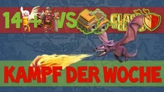 3 Kampf der Woche  14 Heiler und Babarenkönig VS Rathaus 68 I Clash of Clans [upl. by Eceerehs]