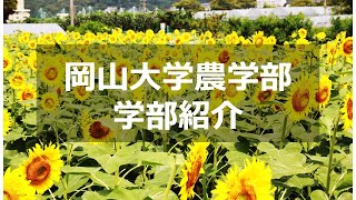 岡山大学農学部の学部紹介 [upl. by Akialam]