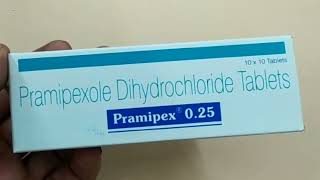 Pramipex 025 Tablet  Pramipexole Dihydrochloride Tablets Uses  Pramipex 025mg Tablet uses Dosage [upl. by Oniskey]