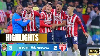 RAYOS SIN GLORIA  CHIVAS REMONTA A NECAXA Y SE METE A LIGUILLA DIRECTA PARTIDO recreacion🎮 [upl. by Novaj]