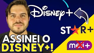 CANCELEI O MELI E ASSINEI O DISNEY PLUS Plano Anual É MELHOR [upl. by Assenar]