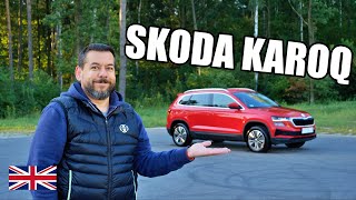 Skoda Karoq 2022  Better Than Tiguan ENG  Test Drive and Review [upl. by Blackstock]