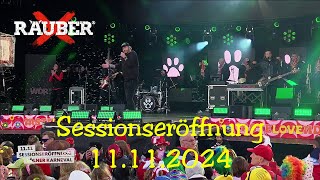 Räuber  Sessionseröffnung Kölner Karneval 11112024 [upl. by Nnybor]