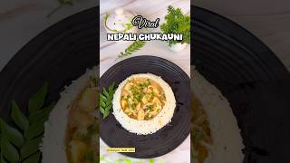 Nepali chukauni😋🤤🌿  aloo ka raita recipe [upl. by Ellinej211]